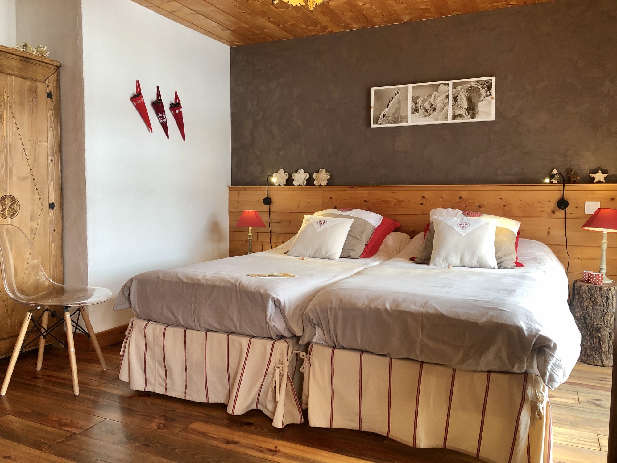 Chambre Eugénie Goldstern et ses deux lits