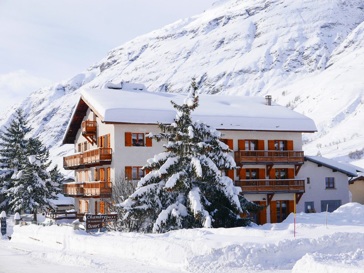 La maison sous la neige