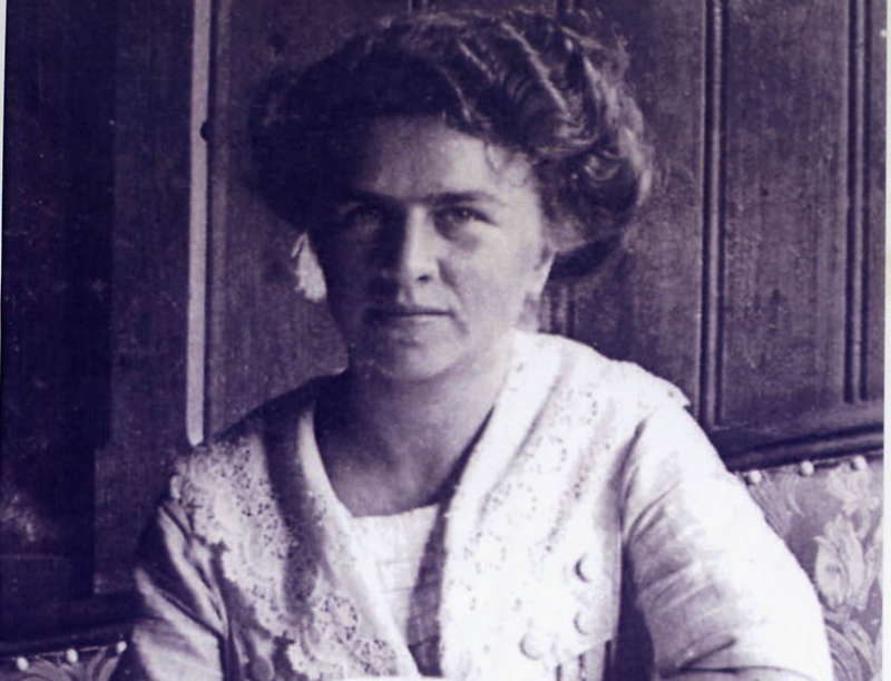 Portrait de l'ethnologue Eugénie Goldstern