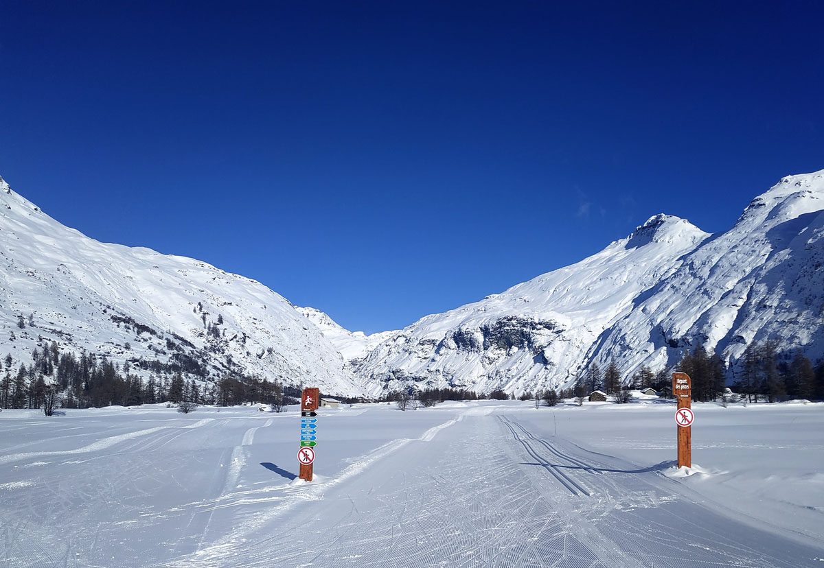 Pistes de ski de fond de Bessans